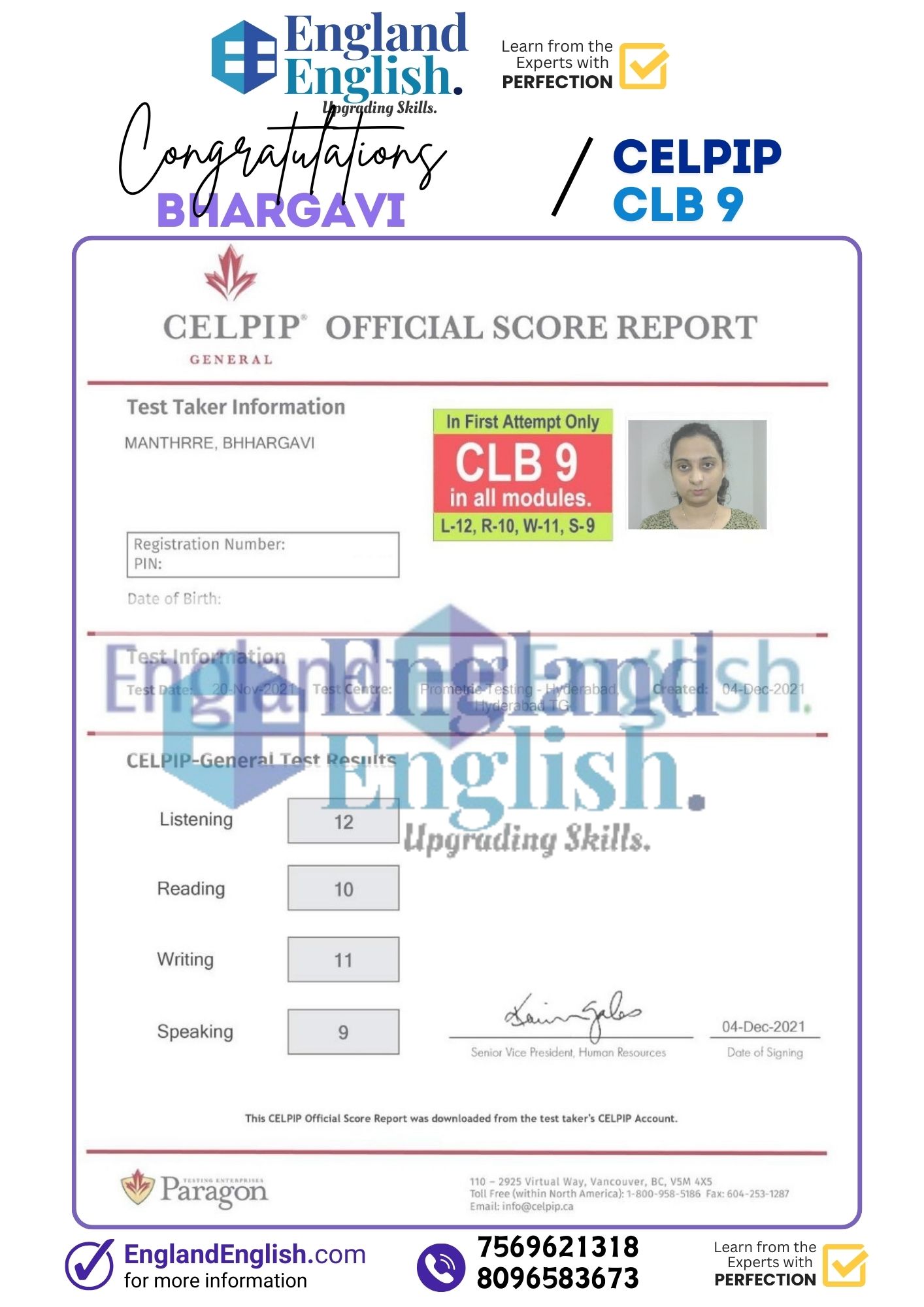 Best CELPIP Coaching In Hyderabad