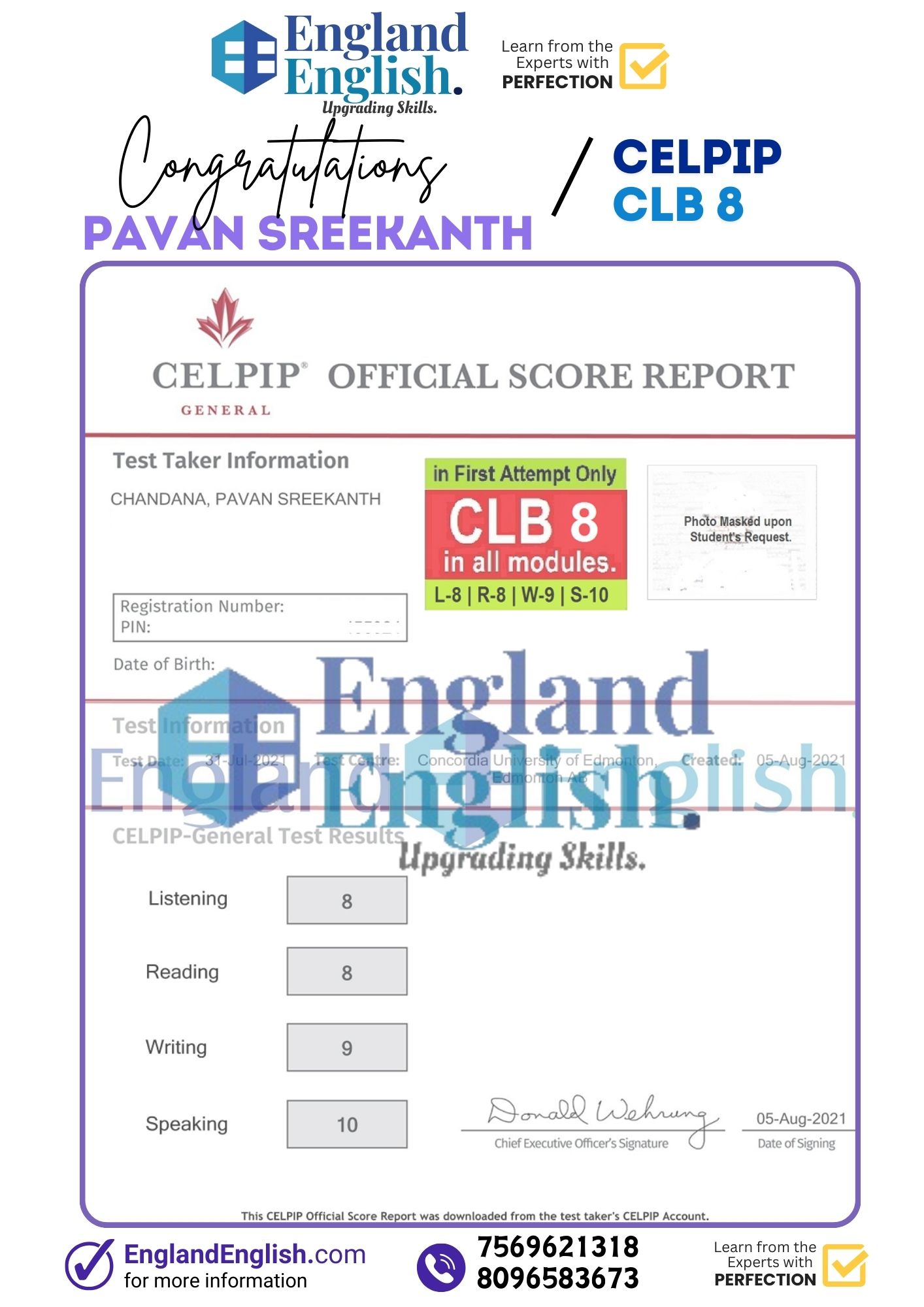 TOP CELPIP Coaching In Hyderabad